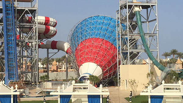 Tornado water slides