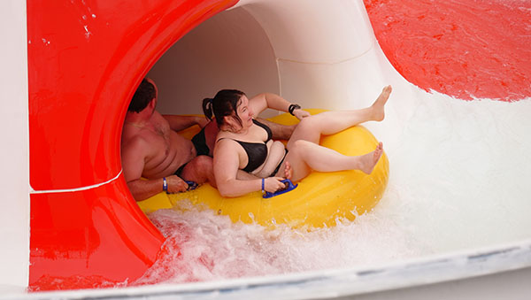 water slides for aqua parks