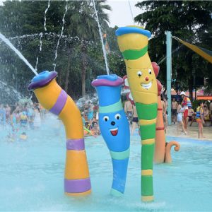 Colonne d'eau pour parc à thème