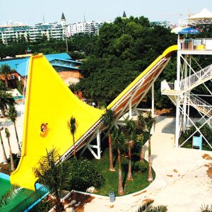 Commercial Swing slide in aqua park