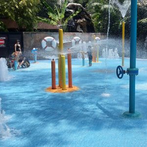 Tapis de jeu aquatique