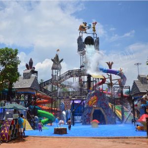 Ocean water park aqua house device