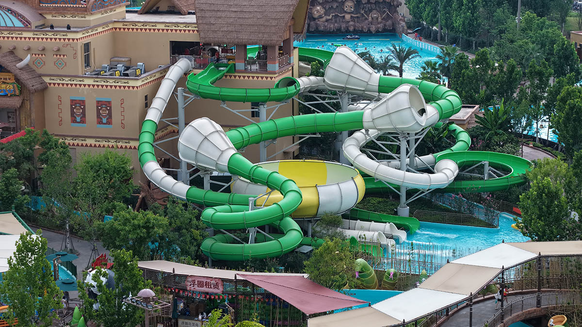 Water slides