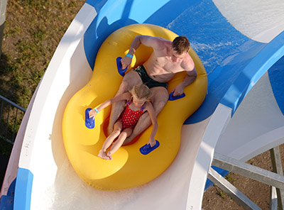 water slide