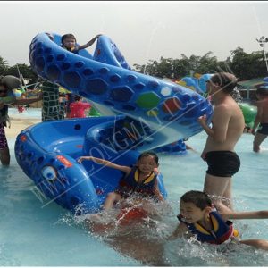 Kids water snake slide