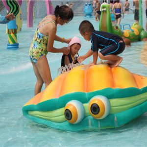 Parc aquatique Jeu de jet d'eau Conch